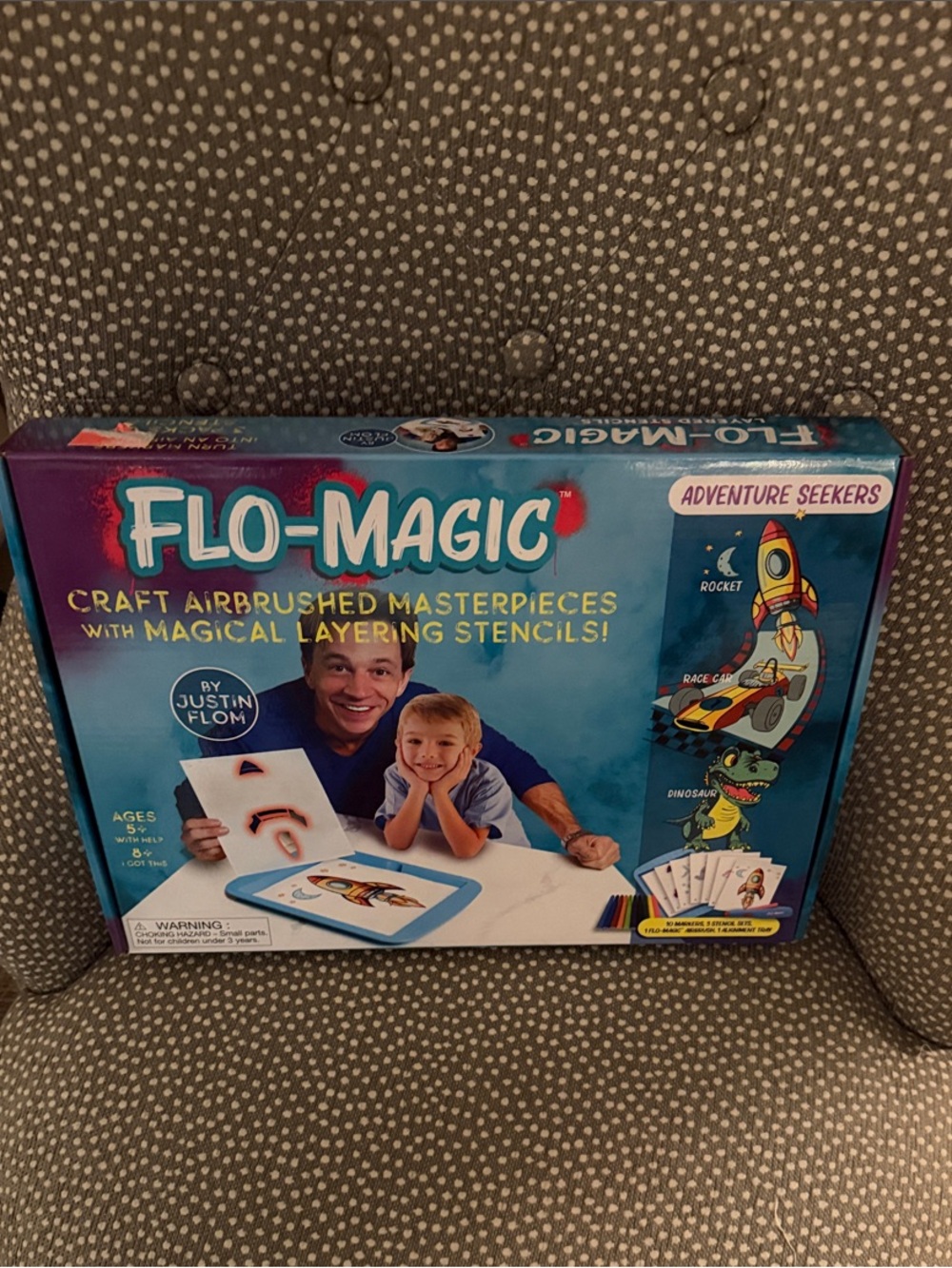 Magic Flo-Magic Adventure Seekers Craft Kit - Blue, Yellow, Red